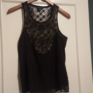 Peplum tank top